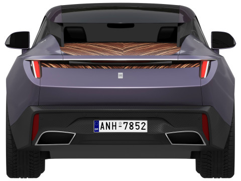 Droptail Amethyst luxury coupe Modelo 3D