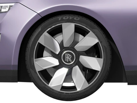 Droptail Amethyst luxury coupe 3D Model