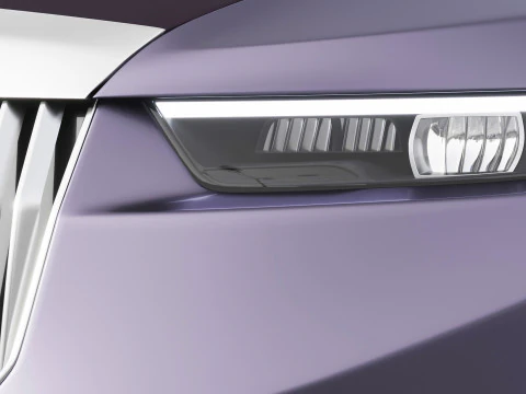 Droptail Amethyst luxury coupe 3D Model