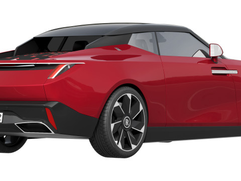 Droptail La Rose luxury coupe 3D-Modell