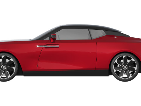 Droptail La Rose luxury coupe 3D-Modell