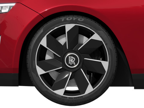 Droptail La Rose luxury coupe 3D-Modell