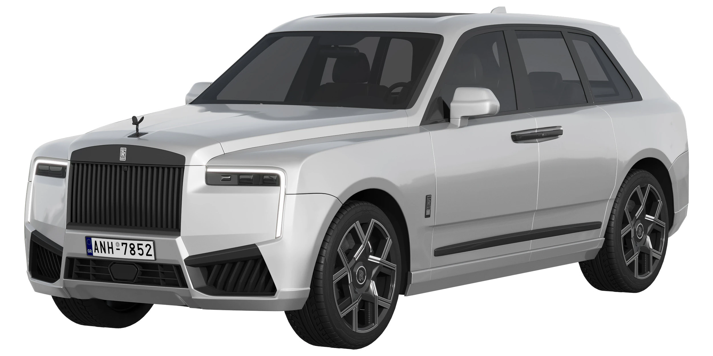 Cullinan luxury SUV 3D Model .c4d .max .obj .3ds .fbx .stl .blend