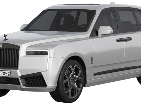 Cullinan luxury SUV 3D 모델