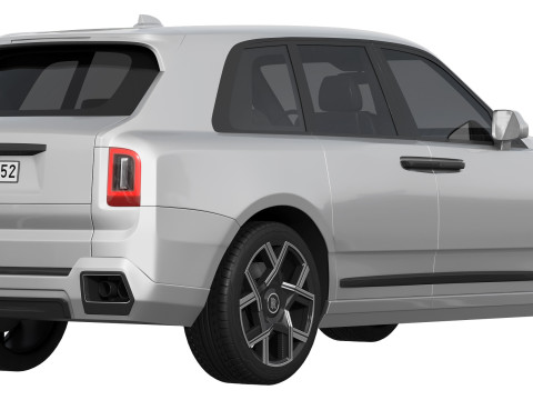 Cullinan luxury SUV 3D 모델