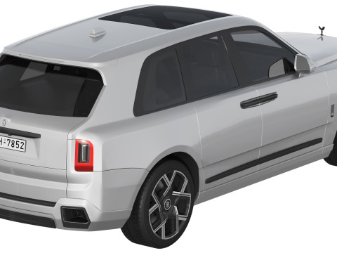 Cullinan luxury SUV 3D 모델