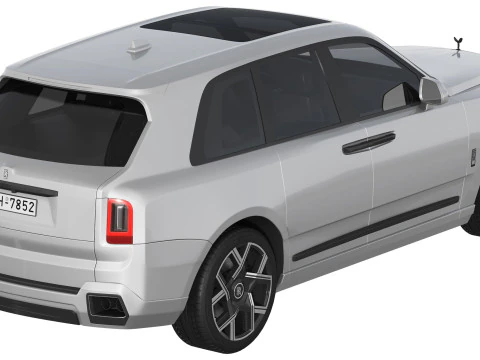 Cullinan luxury SUV 3D Model