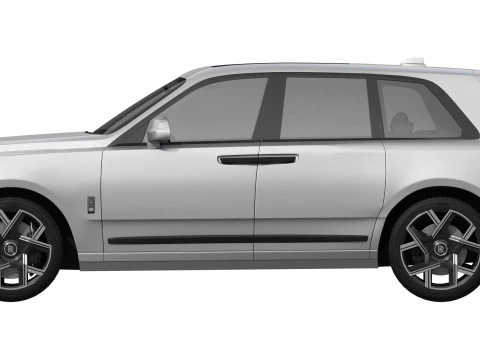 Cullinan luxury SUV 3D Model