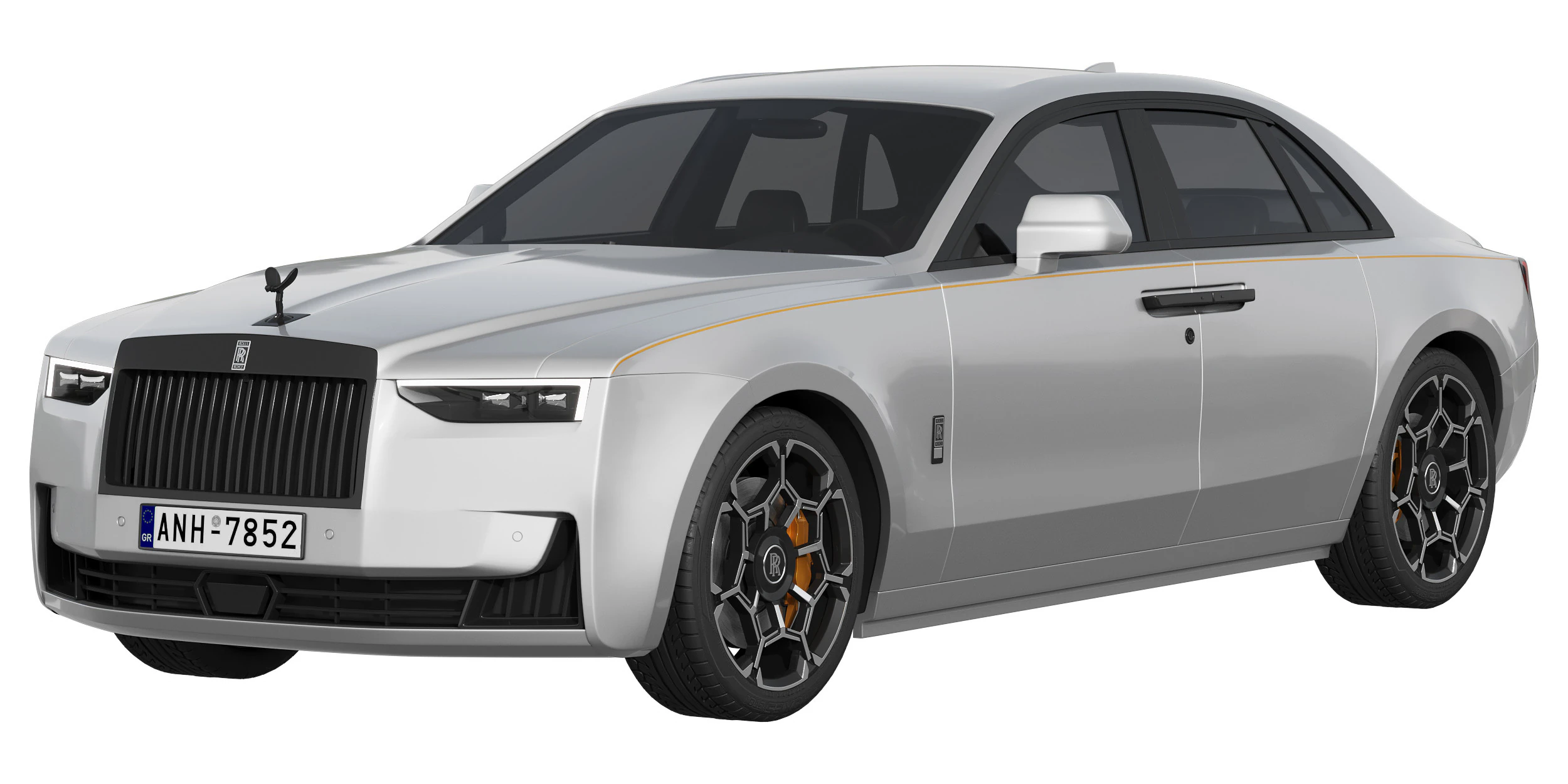 ゴースト高級セダン 3Dモデル .c4d .max .obj .3ds .fbx .stl .blend 