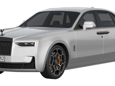 Ghost luxury sedan 3D Модель