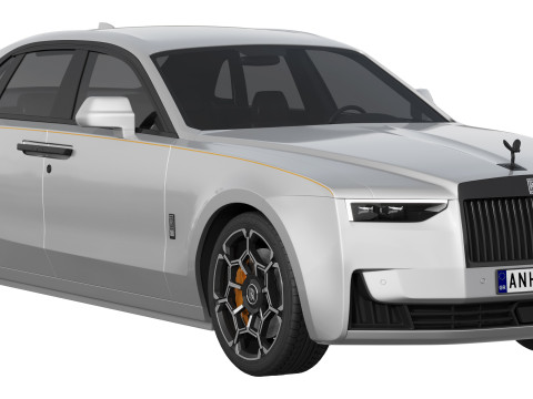 Ghost luxury sedan Modelo 3D