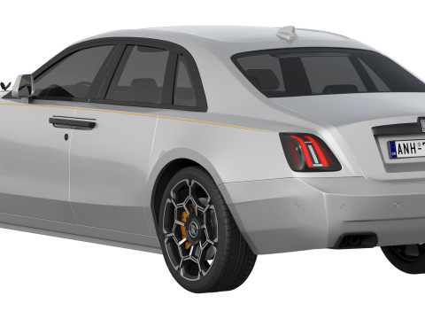 Ghost luxury sedan Modelo 3D