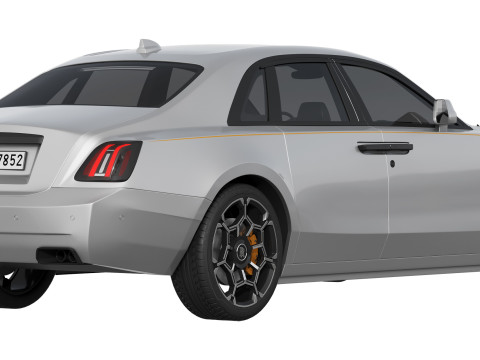 Ghost luxury sedan Modelo 3D