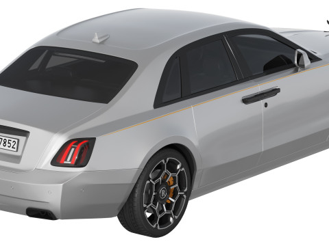 Ghost luxury sedan Modelo 3D