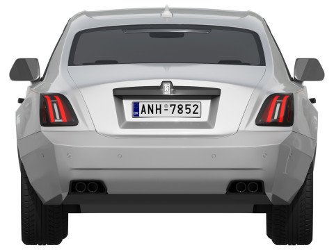 Ghost luxury sedan Modelo 3D