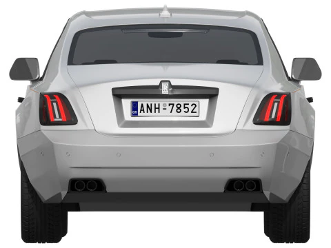 ゴースト高級セダン 3Dモデル