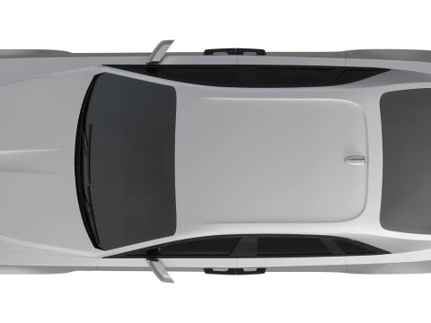 ゴースト高級セダン 3Dモデル