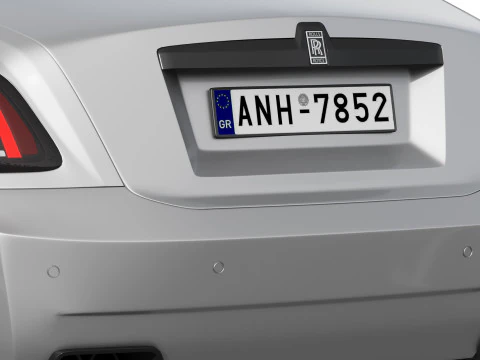 ゴースト高級セダン 3Dモデル