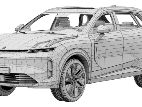 Lynk and Co 08 2025 Modello 3D