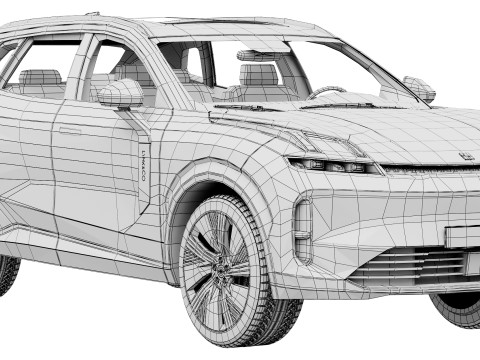Lynk and Co 08 2025 Modello 3D