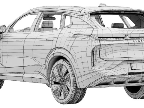 Lynk and Co 08 2025 3D Model