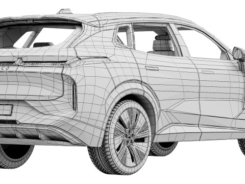 Lynk and Co 08 2025 Modello 3D