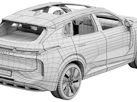 Lynk and Co 08 2025 Modello 3D