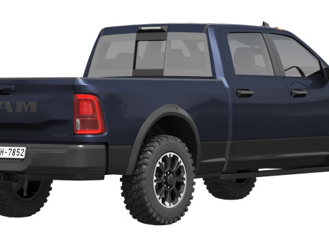 RAM 2500 Heavy Duty Rebel 2025 3D Modell