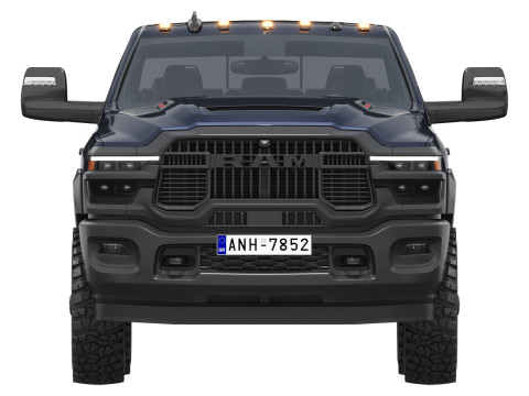 RAM 2500 Heavy Duty Rebel 2025 3D Modell