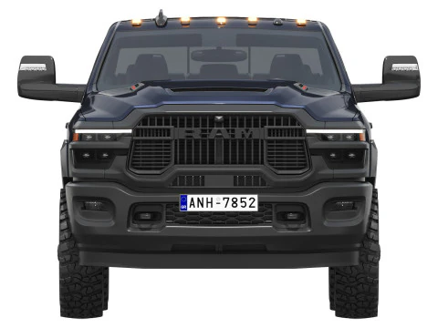 RAM 2500 Heavy Duty Rebel 2025 3D Model