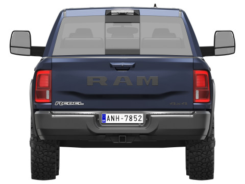 RAM 2500 Heavy Duty Rebel 2025 3D Modell