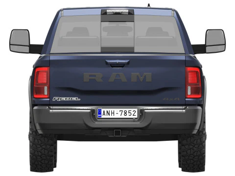 RAM 2500 Heavy Duty Rebel 2025 3D Model
