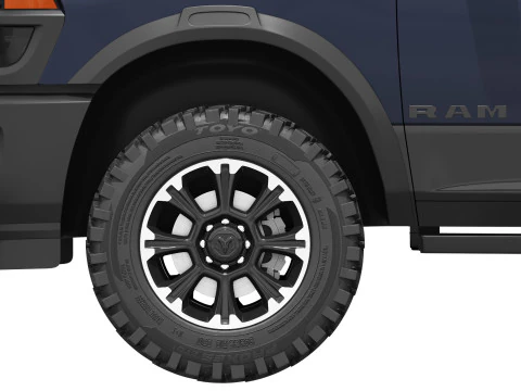 RAM 2500 Heavy Duty Rebel 2025 3D Model