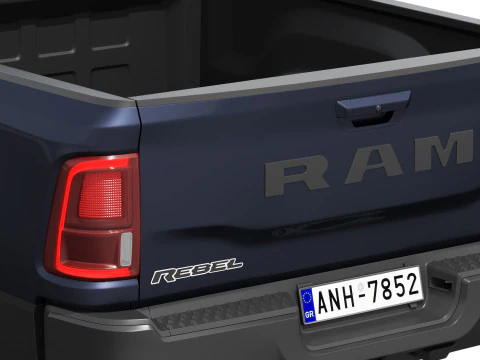 RAM 2500 Heavy Duty Rebel 2025 3D Model