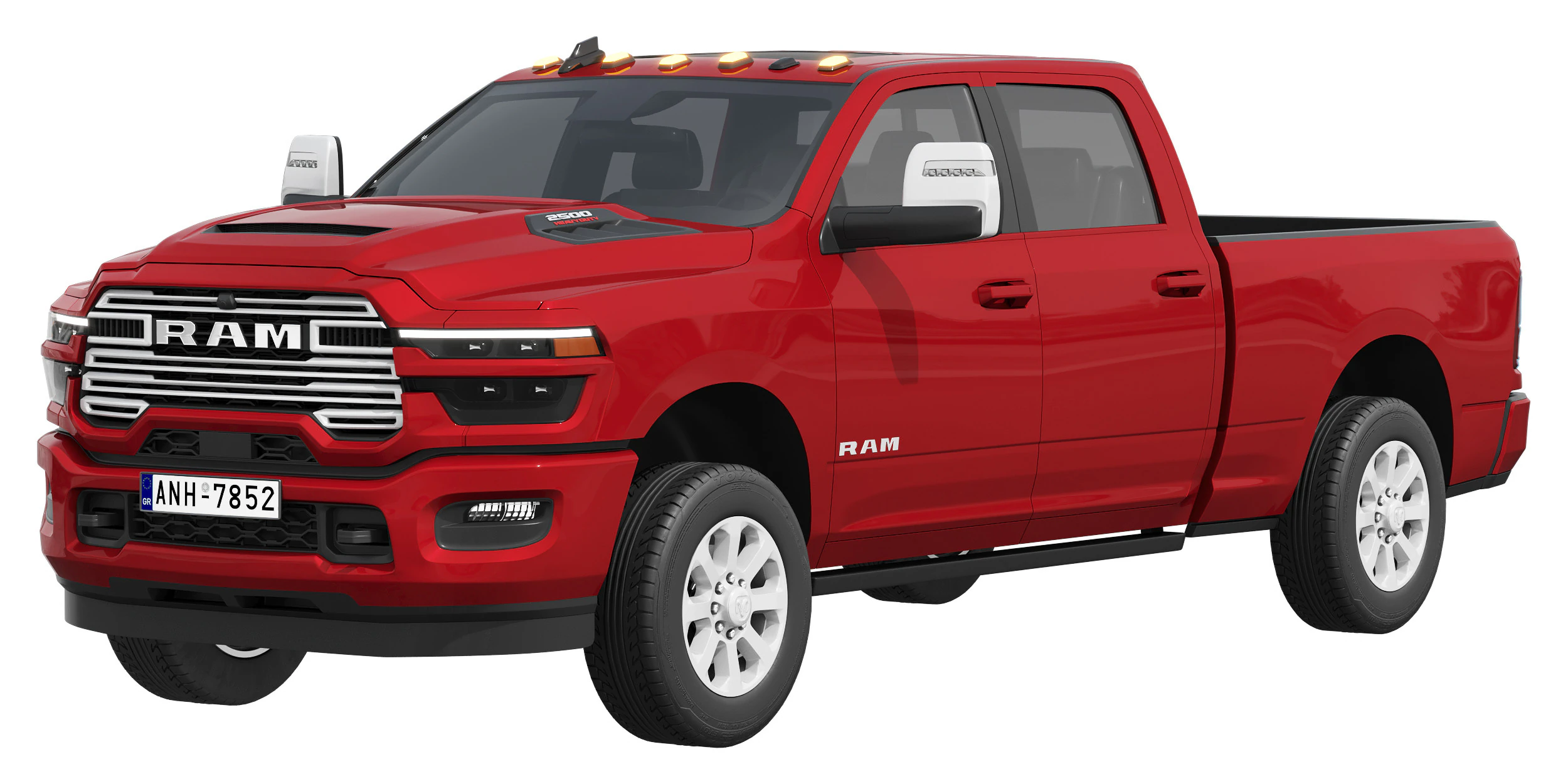 RAM 2500 Heavy Duty Laramie 2025 Modelo 3D .c4d .max .obj .3ds .fbx .stl .blend 