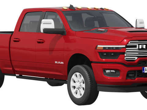RAM 2500 Heavy Duty Laramie 2025 Modelo 3D