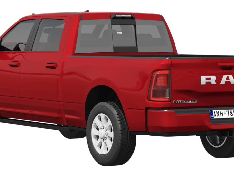 RAM 2500 Heavy Duty Laramie 2025 Modelo 3D