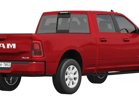 RAM 2500 Heavy Duty Laramie 2025 Modelo 3D