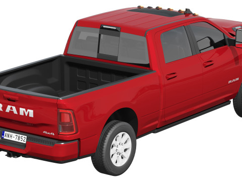 RAM 2500 Heavy Duty Laramie 2025 Modelo 3D