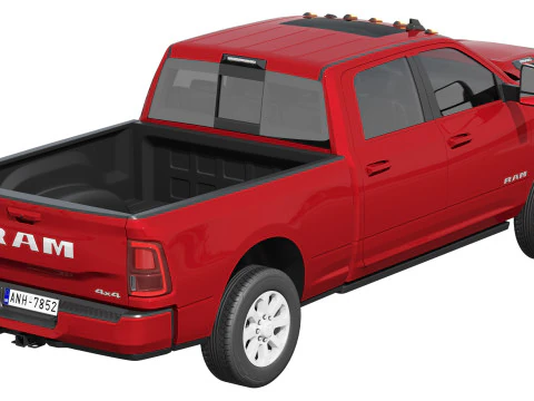 RAM 2500 Heavy Duty Laramie 2025 Modelo 3D