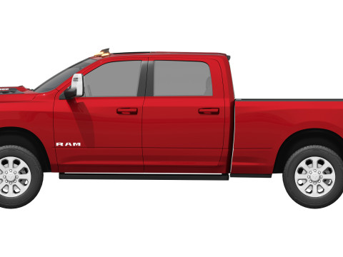 RAM 2500 Heavy Duty Laramie 2025 Modelo 3D