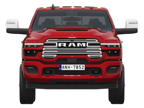 RAM 2500 Heavy Duty Laramie 2025 Modelo 3D