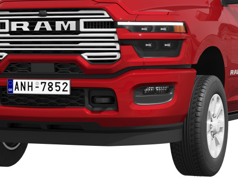 RAM 2500 Heavy Duty Laramie 2025 Modelo 3D