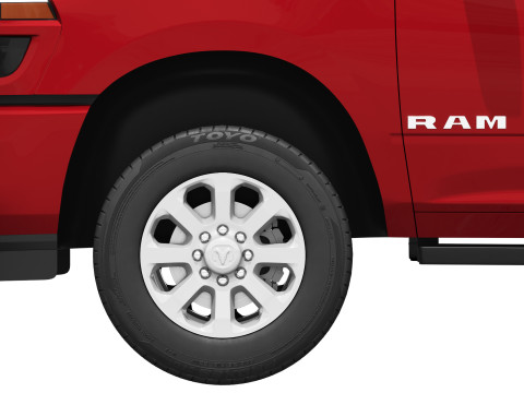 RAM 2500 Heavy Duty Laramie 2025 Modelo 3D