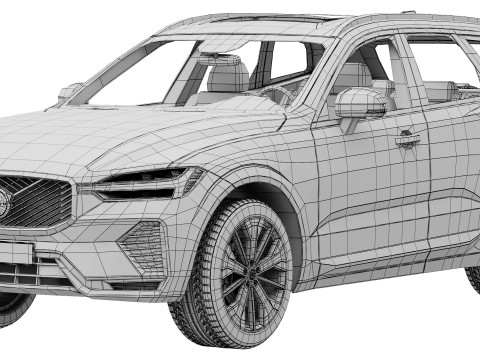 Volvo XC60 2026 Model 3D