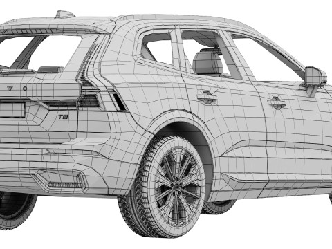 Volvo XC60 2026 Model 3D