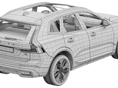 Volvo XC60 2026 3D Model