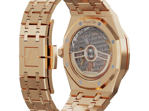 Audemars-Piguet Royal Oak selfwinding gold 41mm Modèle 3D