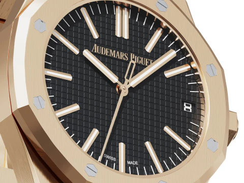 Audemars-Piguet Royal Oak automatique or 41mm Modèle 3D