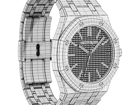 Audemars-Piguet Royal Oak automatique or 41mm Modèle 3D